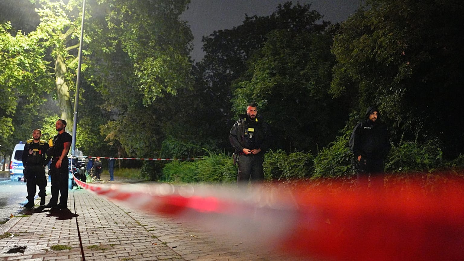 ARCHIVE : La police allemande à Berlin, le 26 juillet 2026.