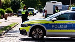 Mezzi della polizia in Germania (immagine d'archivio)