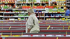 Scaffali di supermercato