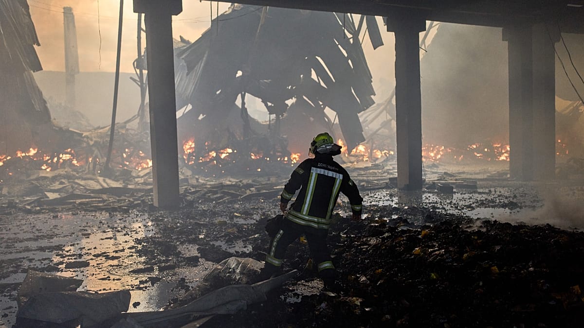 Russia attacks Kyiv with drones and wounds a dozen across Ukraine, officials say