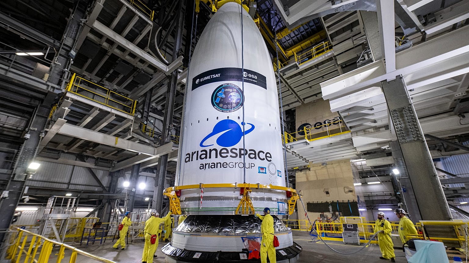 Der Satellit MTG-I2 startete mit einer Ariane 6 in Französisch-Guayana. Der Start erfolgte am 27. August 2026.