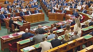 Országgyűlési vita a hivatal elnökének megszavazása előtt