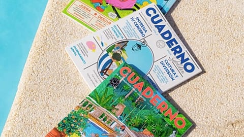Promo image on Blackie Books' website for the "Activity Books for Adults".