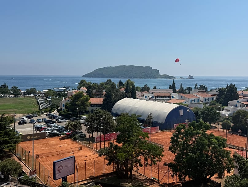 Panoramic view of Budva