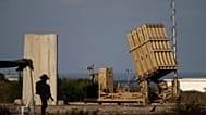 Eine Batterie des israelischen Raketenabwehrsystems Iron Dome in Ashkelon im Süden Israels, 7. August 2022