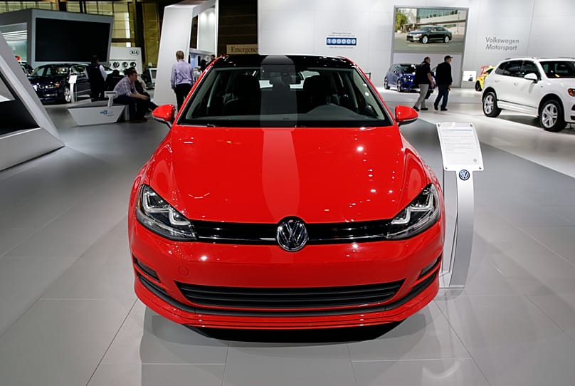 Bessere Zeiten für VW: Ein Golf TSI auf der Chicago Auto Show, US-Bundesstaat Illinois, 7. Februar 2014