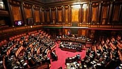 Immagine di archivio del Parlamento italiano