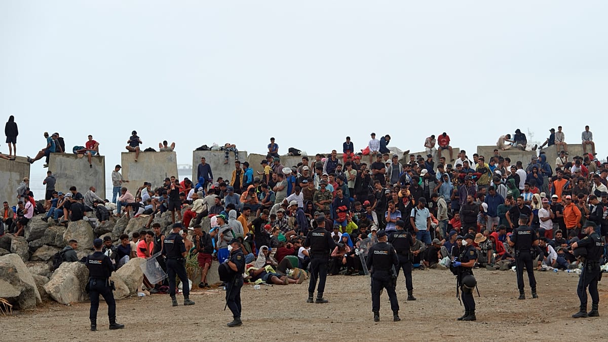 Ceuta ‘on the brink of collapse’ as Spain seeks Frontex support Ceuta ‘on the brink of collapse’ as Spain seeks Frontex support