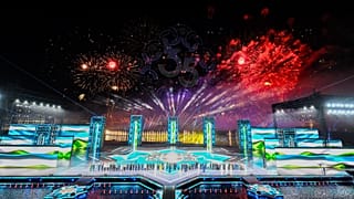 Fireworks, drones and light displays illuminate New Tashkent during celebrations marking the 35th anniversary of Uzbekistan’s independence.