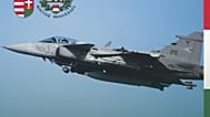 Illusztráció: a Magyar Honvédség Gripenjének fotója a honvédelmi miniszter bejegyzésében