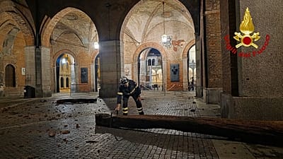 Károk Cremonában az ítéletidő után