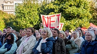 Los votantes de las zonas rurales se pronunciaron mayoritariamente en contra de reanudar las conversaciones con la UE. 