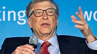 ARŞİV - Bill & Melinda Gates Vakfı eş başkanı Bill Gates, Washington'da düzenlenen Dünya Bankası/IMF Bahar Toplantıları kapsamında düzenlenen panelde, 21 Nisan 2018.