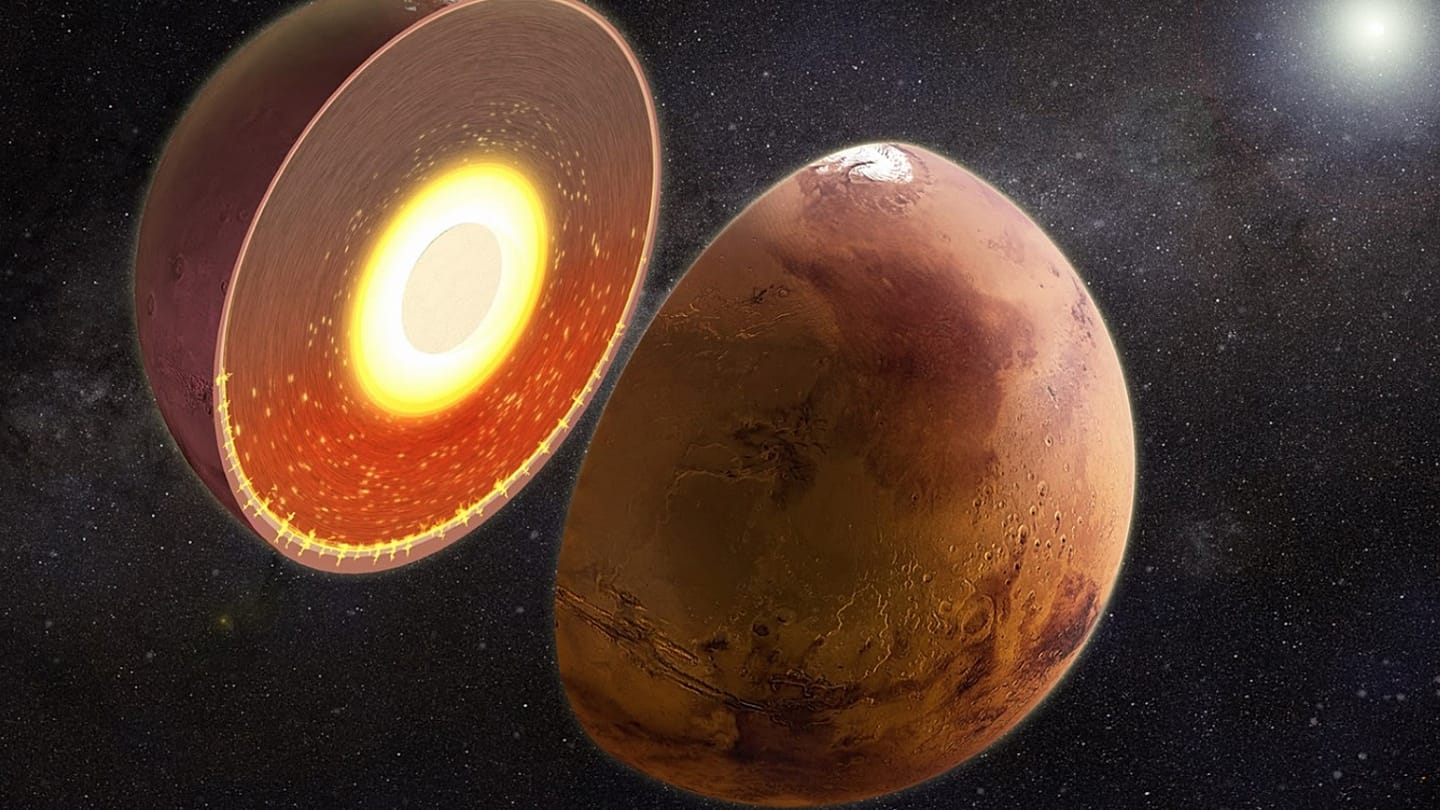 Mars yüzeyinin altında şaşırtıcı bir 'anomali' tespit edildi