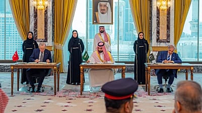 رهبران عربستان سعودی، ترکیه و پاکستان