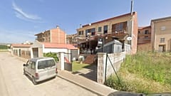 El restaurante de Cedrillas (Teruel) donde se ha declarado el incendio que ha causado dos muertes.