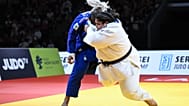 The final of the +78kg category was an all French affair. Lea FONTAINE against Romane DICKO