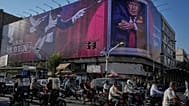 بیلبورد در خیابانی در تهران