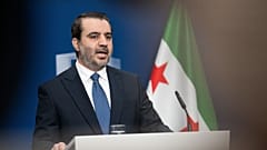 وزير الخارجية السوري في الحكومة الانتقالية أسعد الشيباني