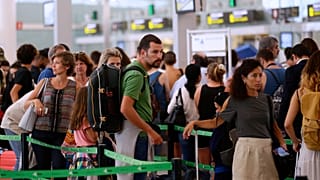 İpanya'nın Barcelona havaalanı