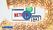 Which EU countries have the largest paid online subscription? 