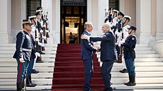 Κυριάκος Μητσοτάκης και Τζόζεφ Αούν