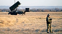 FILE - Patriot missiles at the Rzeszow-Jasionka Airport in Jasionka, Poland, 25 March 2026.