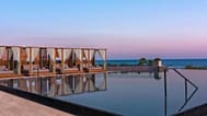 Spa seawater pool area at AMARA Hotel in Limassol, Cyprus