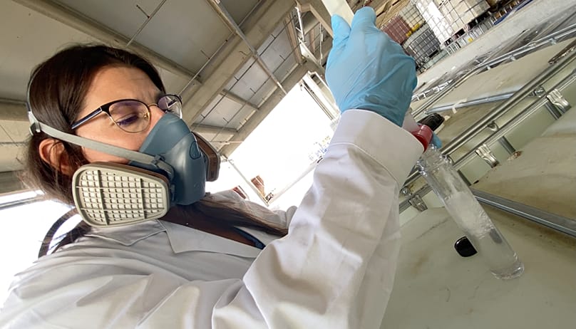 Silvija Petković est directrice du contrôle qualité et responsable du laboratoire