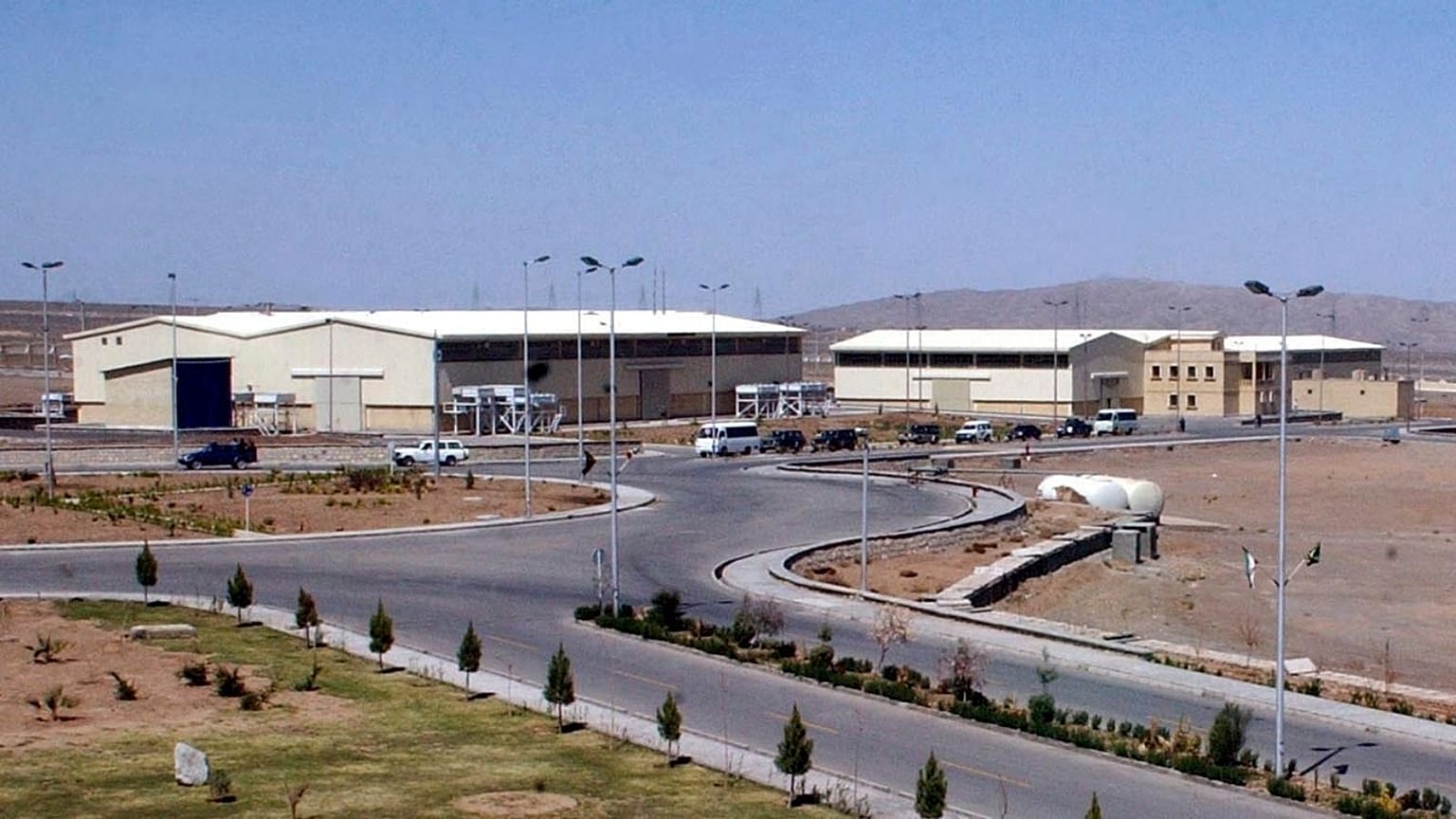 عکس آرشیوی از تاسیسات غنی‌سازی اورانیوم در نطنز