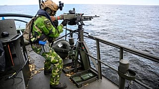 Sweden conducted military drills in May.