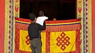 Nepal'deki bir manastır.