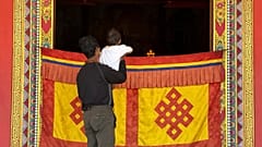 Nepal'deki bir manastır.