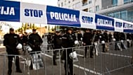Montenegrin police, illustrative phoPolice officers guard the parliament building in Podgorica, 26 December, 2019to