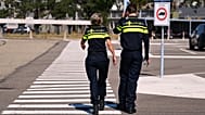 Police officers in Rotterdam, 13 August, 2026