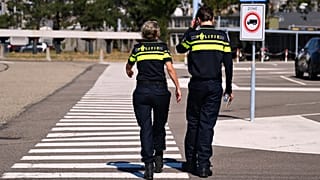 Police officers in Rotterdam, 13 August, 2026