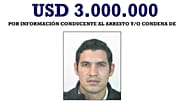 Cártel de la oferta de recompensa por la captura de 'El Güincho' del Departamento de Estado de EE.UU.