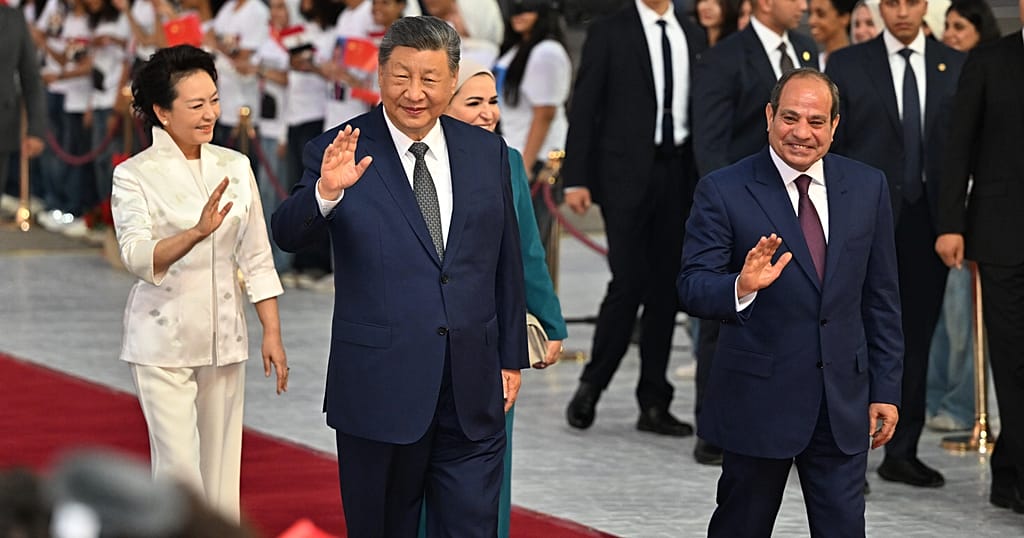 Chinese President Xi starts state visit to Egypt with energy, AI on agenda
