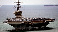 The US Navy aircraft carrier USS Abraham Lincoln arrives at the port in Laem Chabang, 2 September, 2026