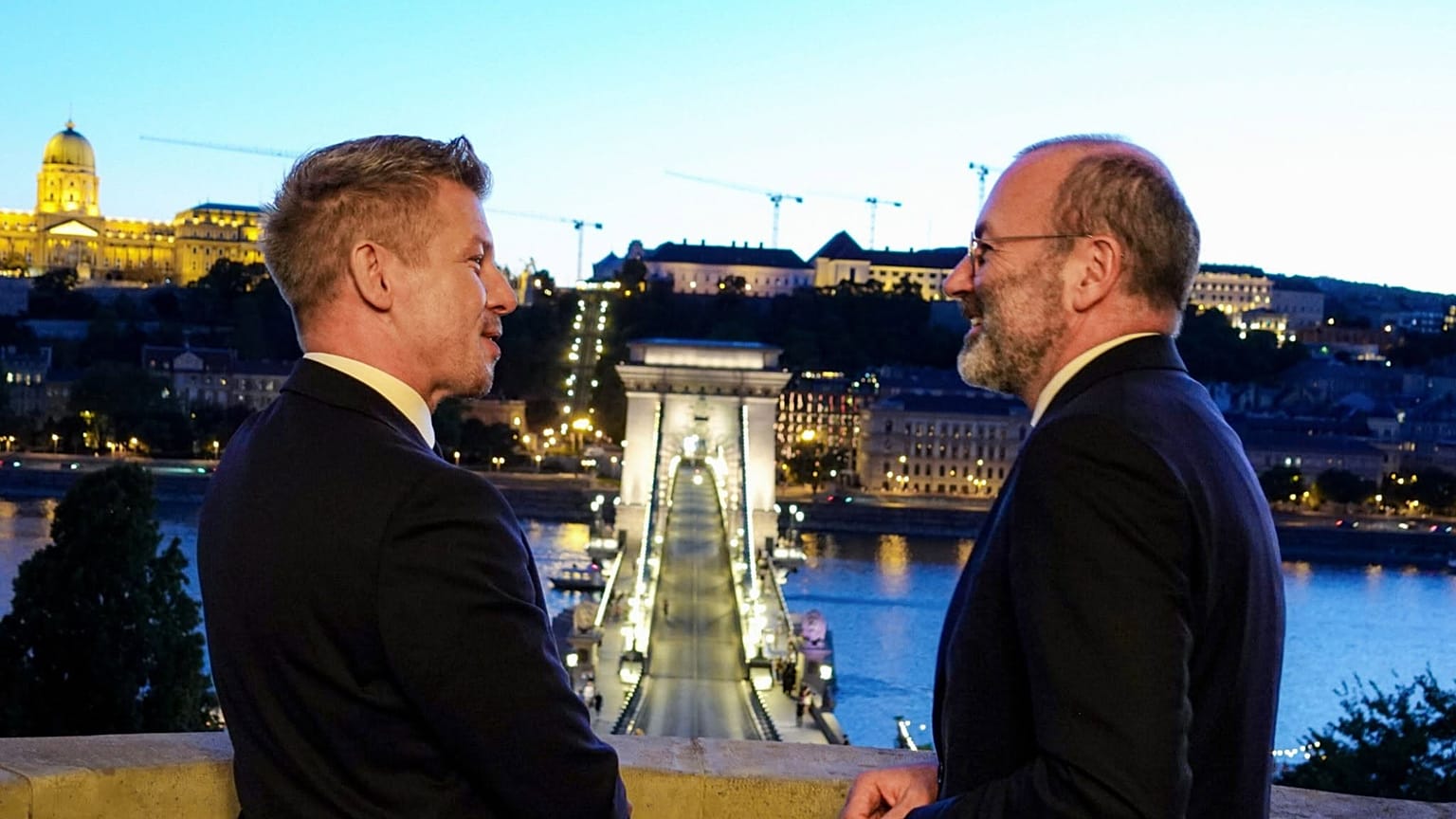 Budapesten tárgyalt Manfred Weber, az Európai Néppárt elnöke