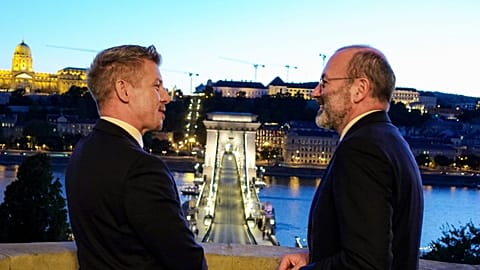 Budapesten tárgyalt Manfred Weber, az Európai Néppárt elnöke
