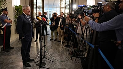 Министр иностранных дел Италии Антонио Таяни, 29 июля 2026 года