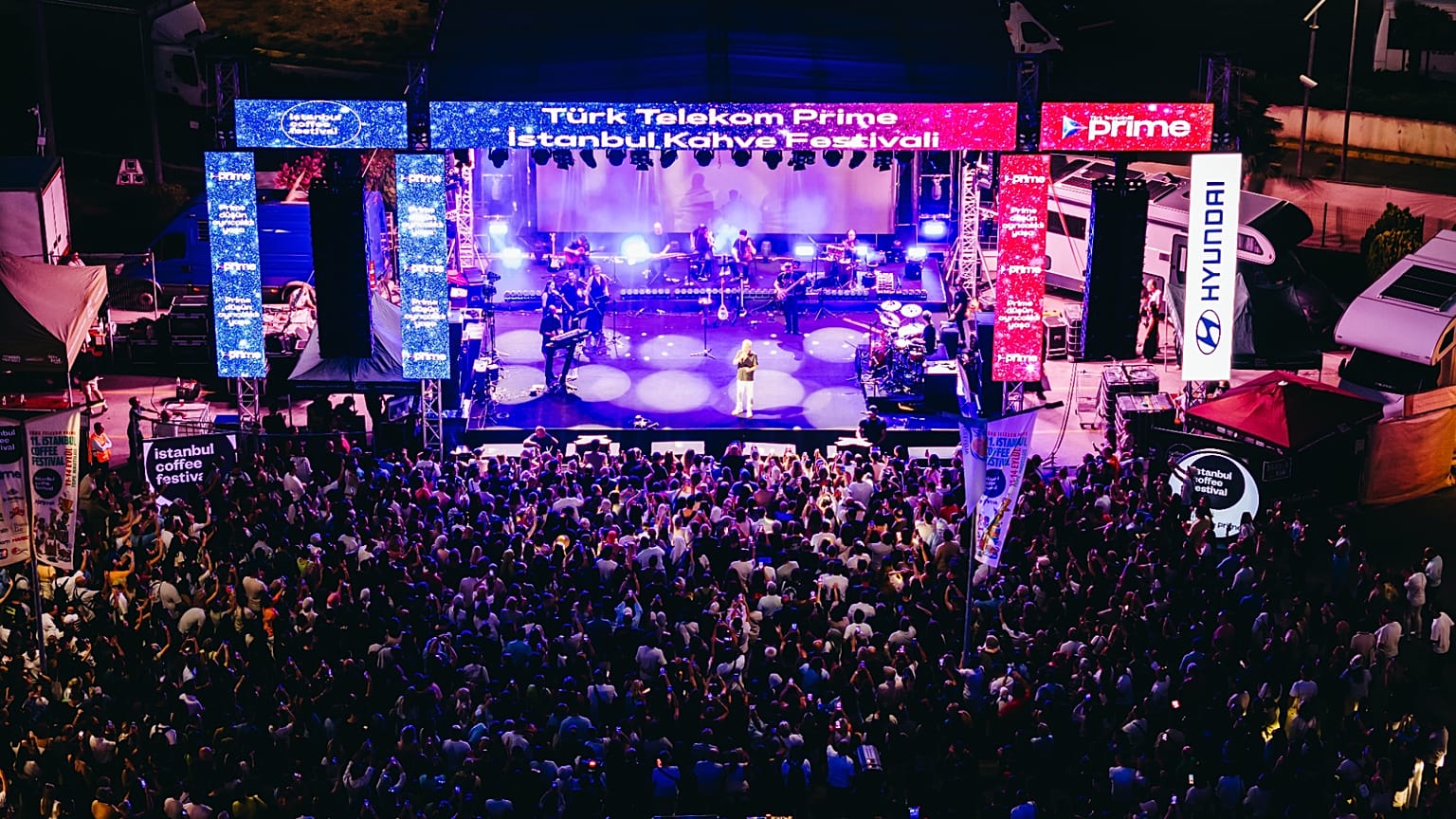 İstanbul Coffee Festival konser.