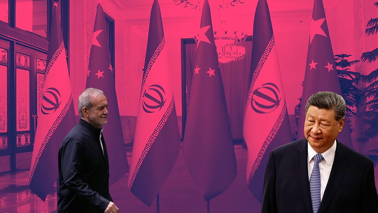 روسای جمهوری ایران و چین