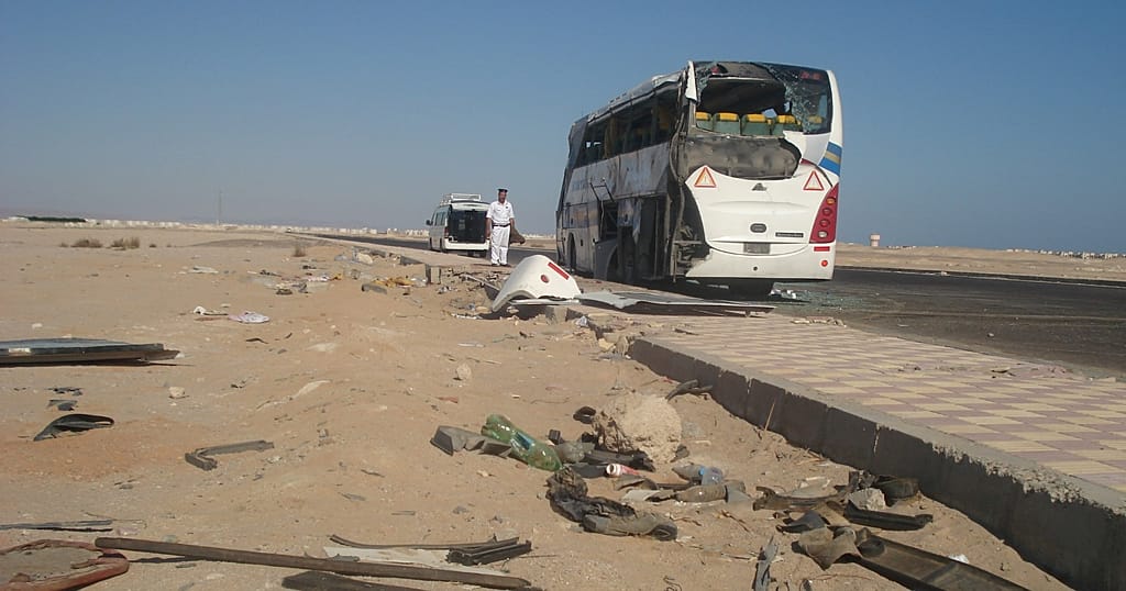 Égypte : 22 morts dans un accident d’autocar dans le Sinaï