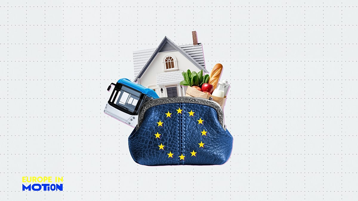 How European families split their monthly spending