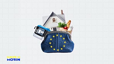 Für Millionen Familien in Europa ist das Monatsbudget knapp. Grundbedarf wie Ernährung, Wohnen, Energie und Verkehr frisst rund 46 % der Ausgaben.