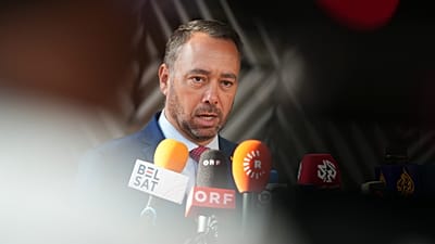Министр иностранных дел Бельгии Максим Прево.