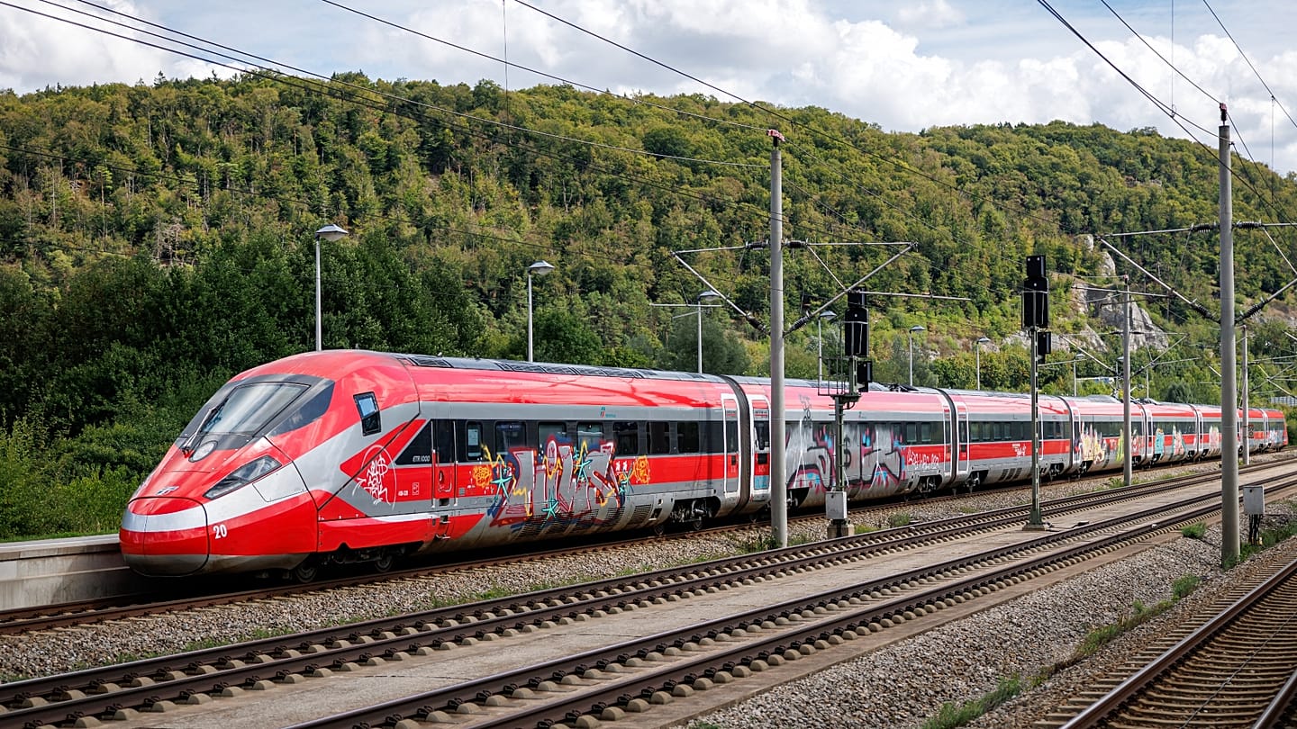 Frecciarossa Almanya'da: Roma ve Milano-Münih hattı için test seferleri başlıyor