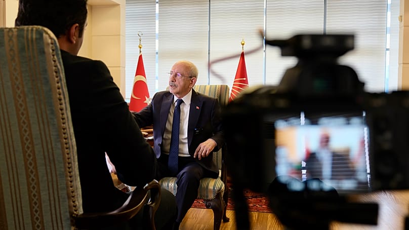 CHP Genel Başkanı Kemal Kılıçdaroğlu parti genel merkezinde Euronews Türkçe'nin sorularını yanıtladı.